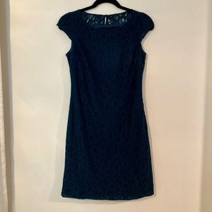 Dark Teal Lace dress